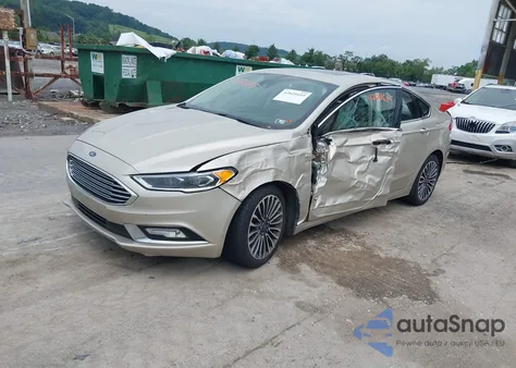 2017 Ford Fusion Se из США, поврежденный, VIN 3FA6P0T98HR308597